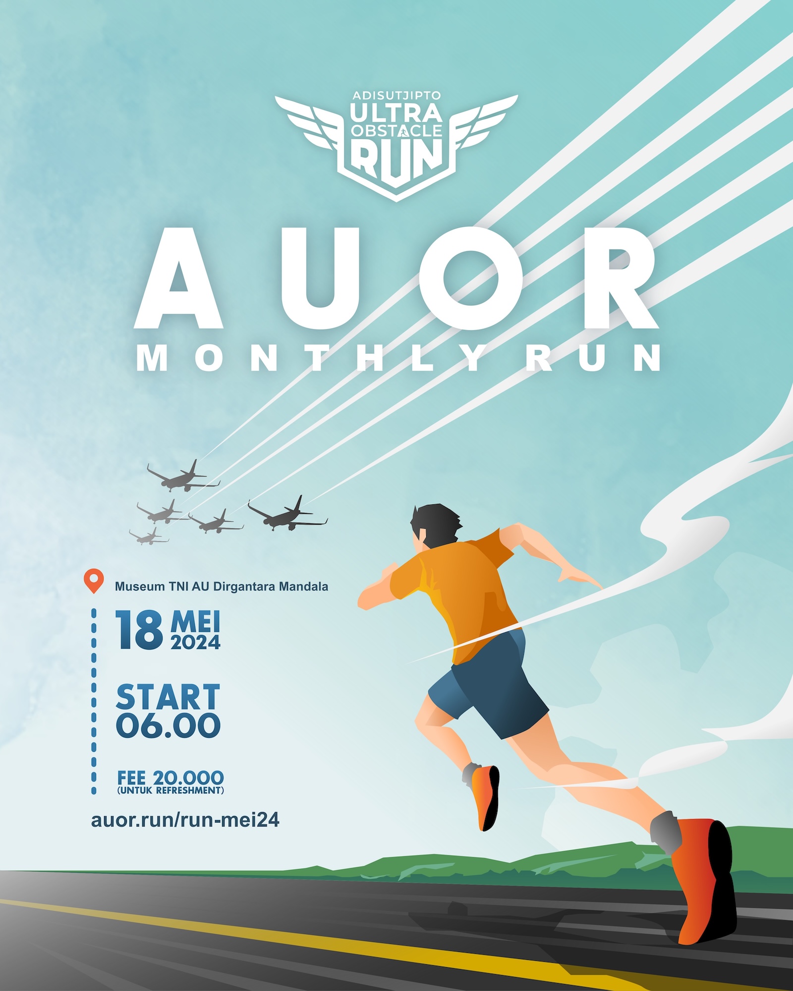 AUOR Monthly Run Mei 2024